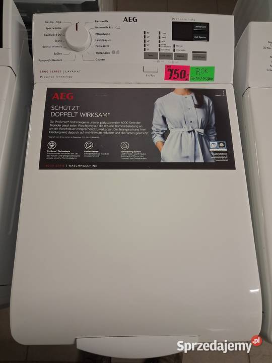 PRALKA GÓRY ŁADOWANA AEG Wrocław sprzedam