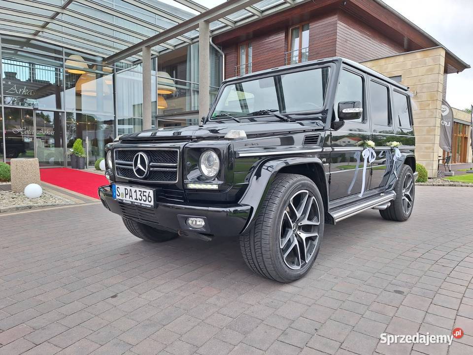 Wynajem Auto do Ślubu na WeseleMercedes G Klasa Usługi Olesno