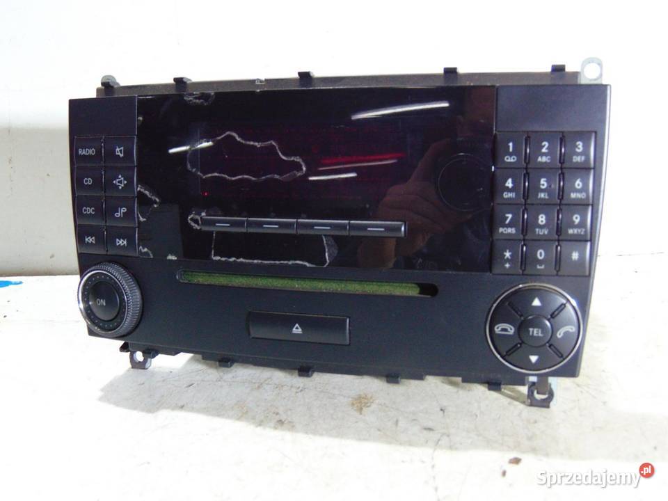 RADIO CD MERCEDES W209 A2098700989 MF2540