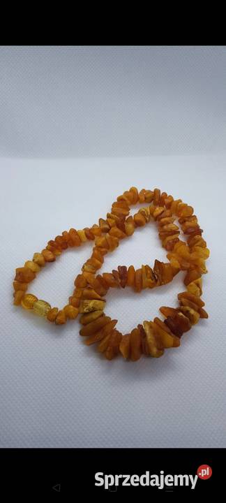 Korale bursztynowe śląskie Zawiercie