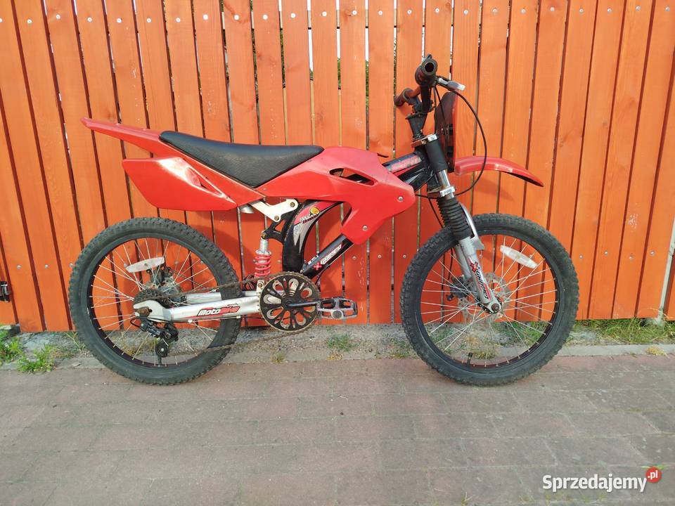 Rower stylizowany na motocyklrower dziecka Nisko