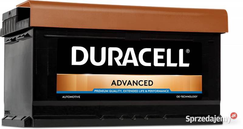 Akumulator Duracell Advanded 12V 80Ah 750A Luboń