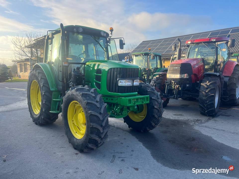 John Deere 6330 z ładowaczem MAILEUX Napęd 4x4 lubelskie Żabno