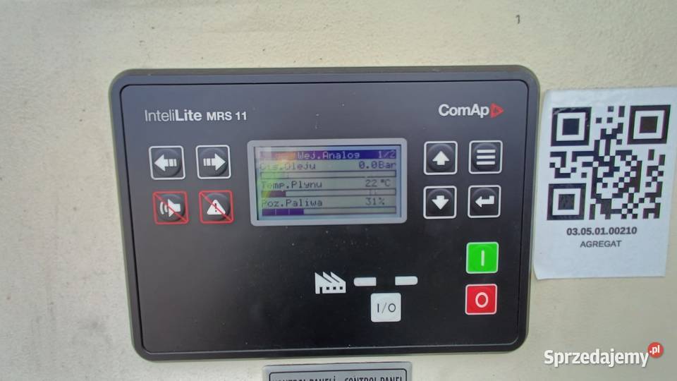 SPRZEDAŻ Agregat prądotwórczy KJ Power 550 kVA dolnośląskie Jelcz-Laskowice