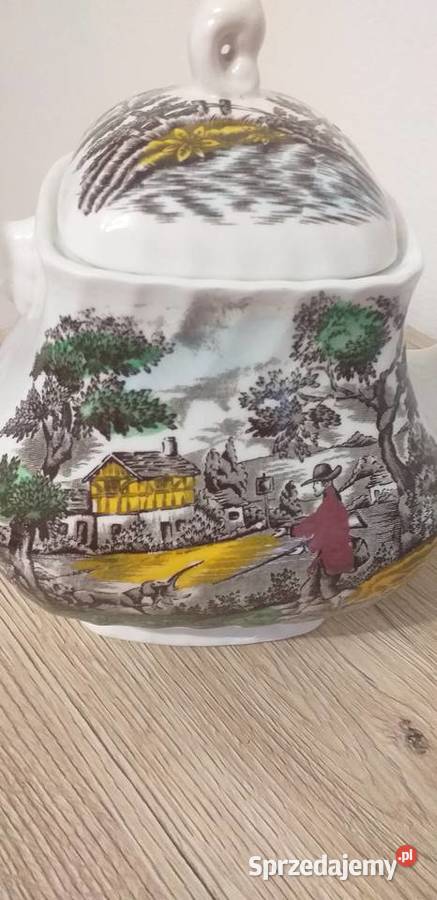 Dzbanek angielski prl Porcelana i szkło Przedbórz
