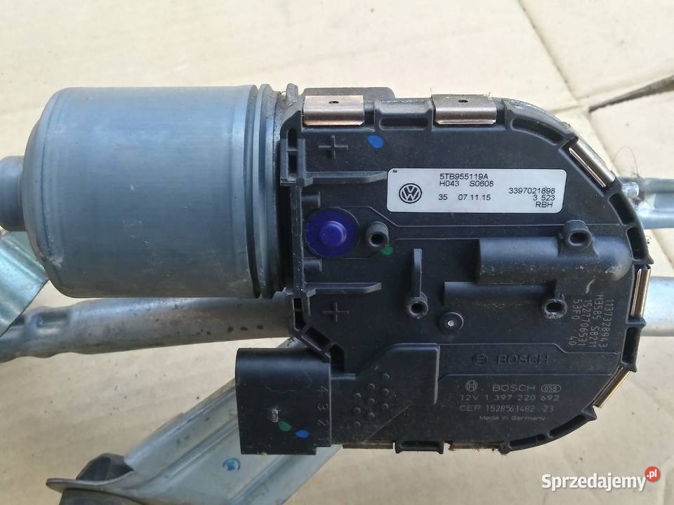 5TA VW TOURAN III mechanizm wycieraczek Dębno sprzedam