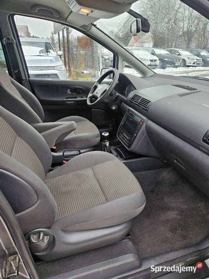 Seat Alhambra 20 BenzynaLift7 osób Zadbana kupiony w Polsce sprzedam