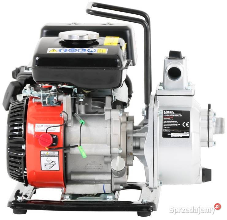 LIDER DPC25 MOTOPOMPA POMPA STRAŻACKA SPALINOWA Opalenica