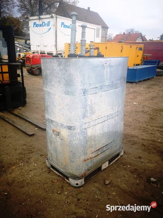 zbiornik na paliwo Diesel metalowy 1000l Pozostałe Łaz
