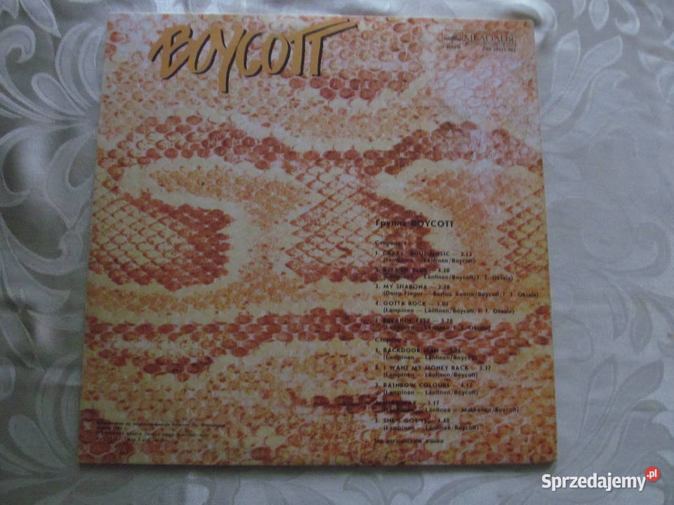Grupa Boycott płyta winylowa w jangielskim Lublin