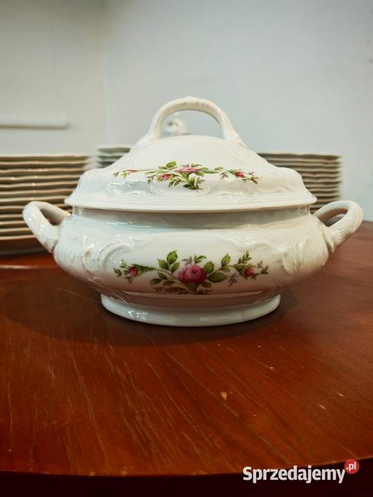 Porcelana Rosenthal sanssouci rose obiad kawa 12 Sandomierz