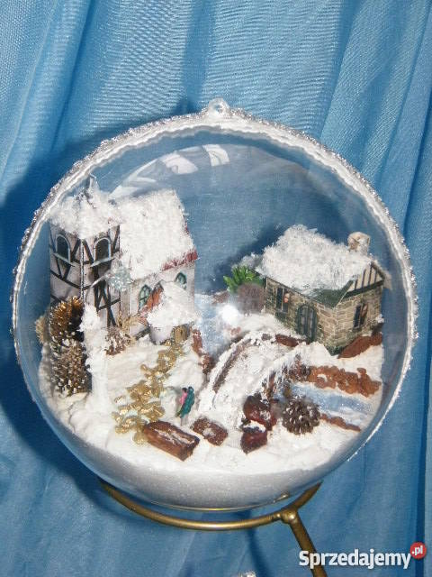 Bombka przestrzenna 3d kula 15 małopolskie Kasina Wielka