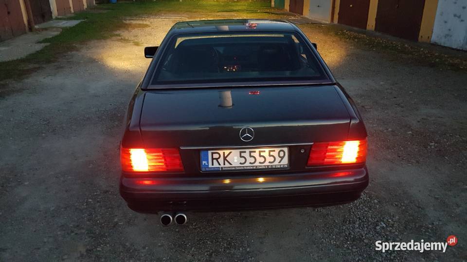 500sl czarne Cabrio z hardtopem tanio Kraków Sprzedajemy.pl