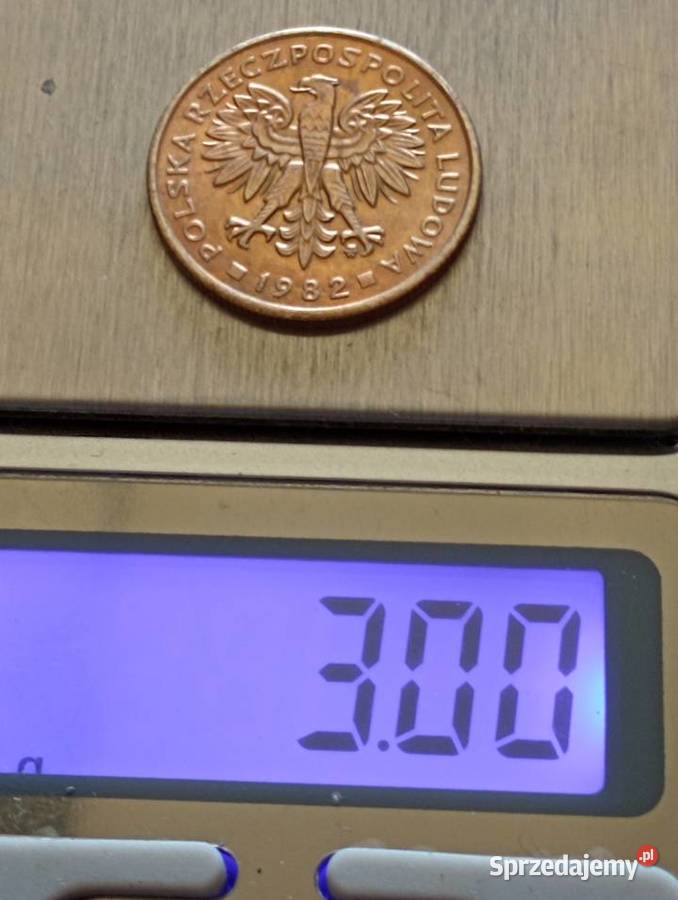 Sprzedam monete 2 zlote 1982r mosiadz Kolekcje lubelskie