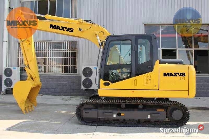 Refundacja 50 NOWA Koparka gąsienicowa MAXUS 10 Aleksandrów Łódzki
