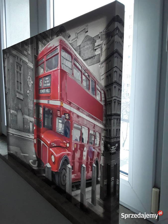 Piękny obraz drukowany LONDON Obrazki i obrazy mazowieckie