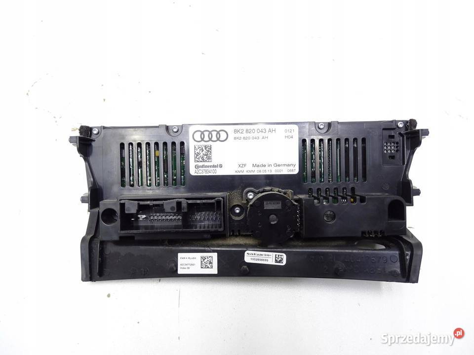 PANEL NAWIEWU KLIMATYZACJI 8K2820043AH AUDI A4