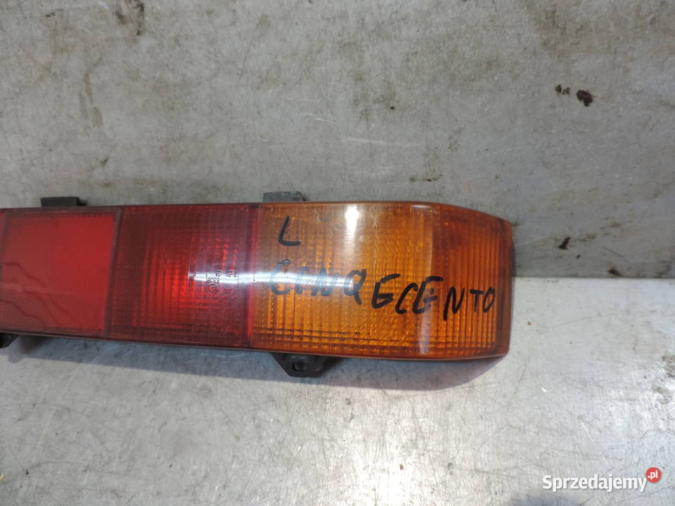 FIAT CINQUECENTO LAMPA LEWA TYLNA TYŁ Lampy tylne Nowy Sącz