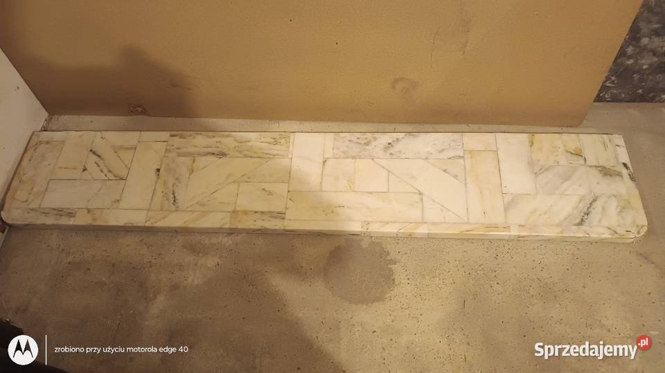 Parapet marmurowy zbrojony Ciechanów