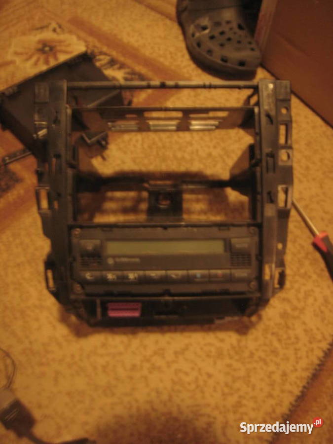 Ramka konsoli centralnej kokpitu radia panelu