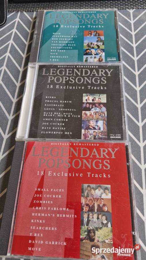 LEGENDARY POPSONGS 18 Exclusive Tracks 3xcd 70 z Płyty i kasety Chorzów