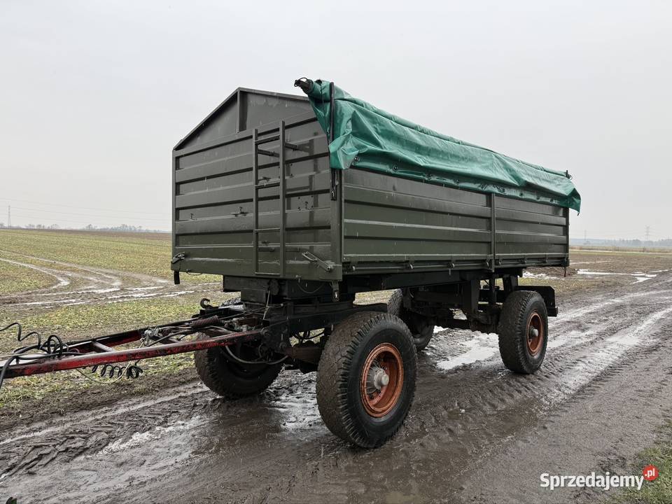 Przyczepa ciężarowo rolnicza Brandys 16T DMC Kurznie