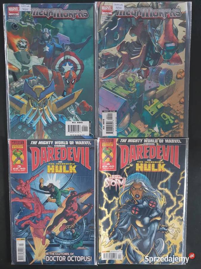 Kolekcja 44 oryginalnych komiksów Marvel USA Kultura i Rozrywka Gdynia sprzedam