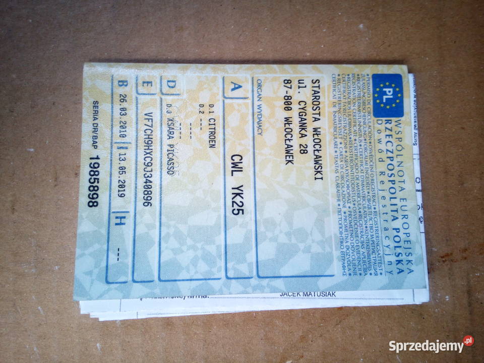 Citroen Xara Picasso z hakiem 1600cm3 Lubień Kujawski