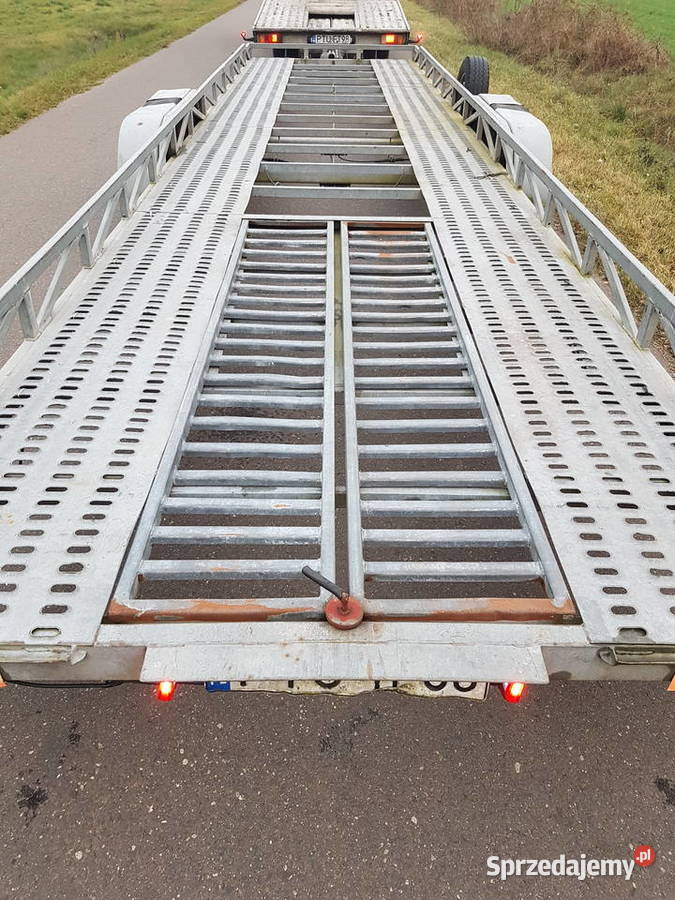 LAWETA PRZYCZEPA SAMOCHODOWA PODWOJNA 2200kg Turek