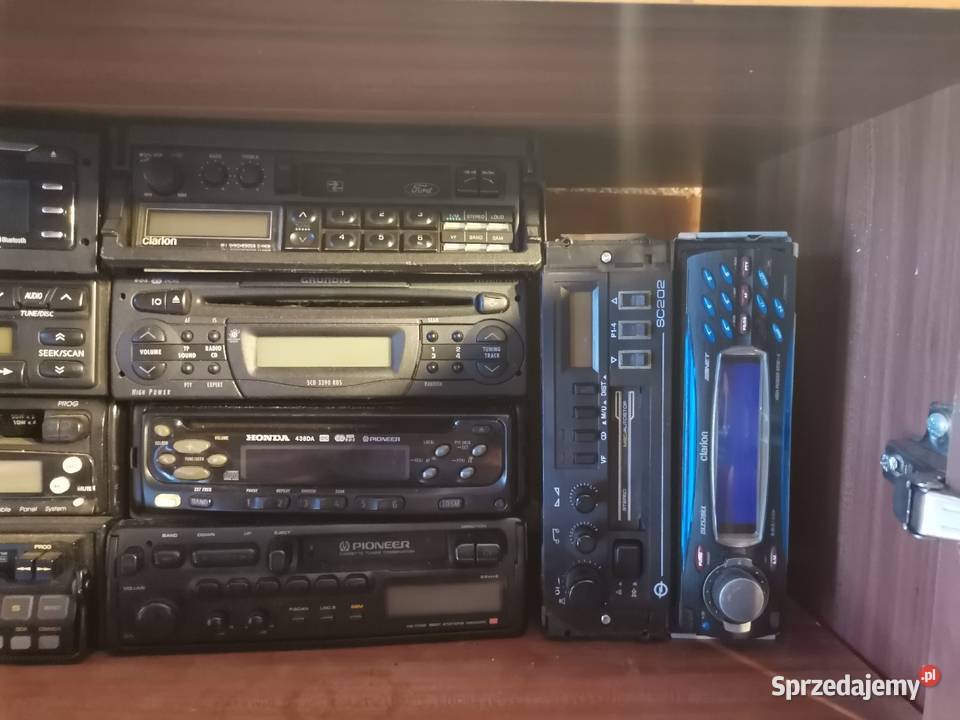 Zestaw elektroniki radia samochodowe moduły Złoty Stok