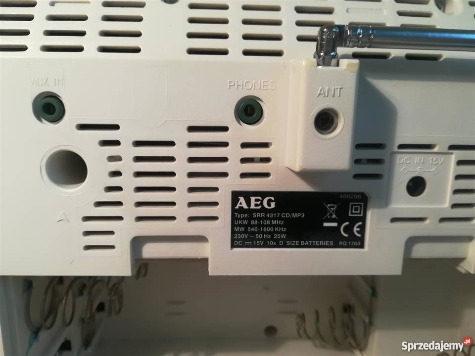 Boombox AEG SRR 4317 radioodtwarzacz CDmp3 Wrocław