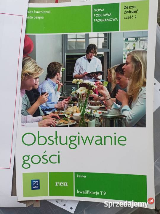 Obsługiwanie gości WSiP najtaniej książki Warszawa sprzedam
