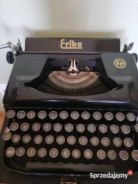 Stara maszyna do pisania z lat 40 tych Pozostałe Kraków