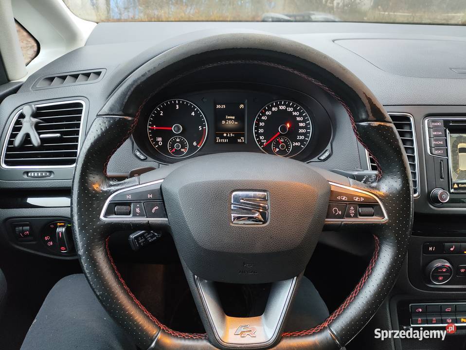Seat Alehambra FRLINE 4x4 full książka serwisowa Rok produkcji 2017 Alhambra mazowieckie Mińsk Mazowiecki