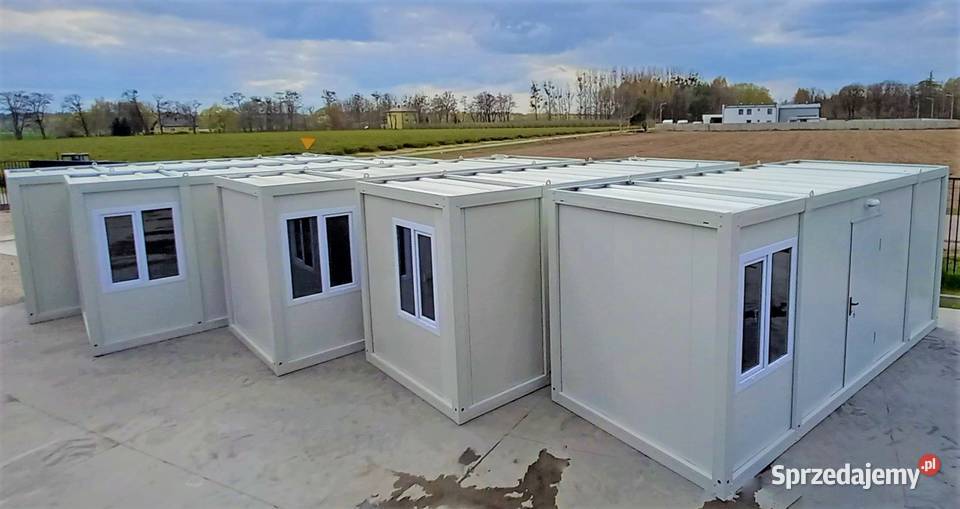 Kontener socjalny budowlany nowy 125m2 mazowieckie Topołowa