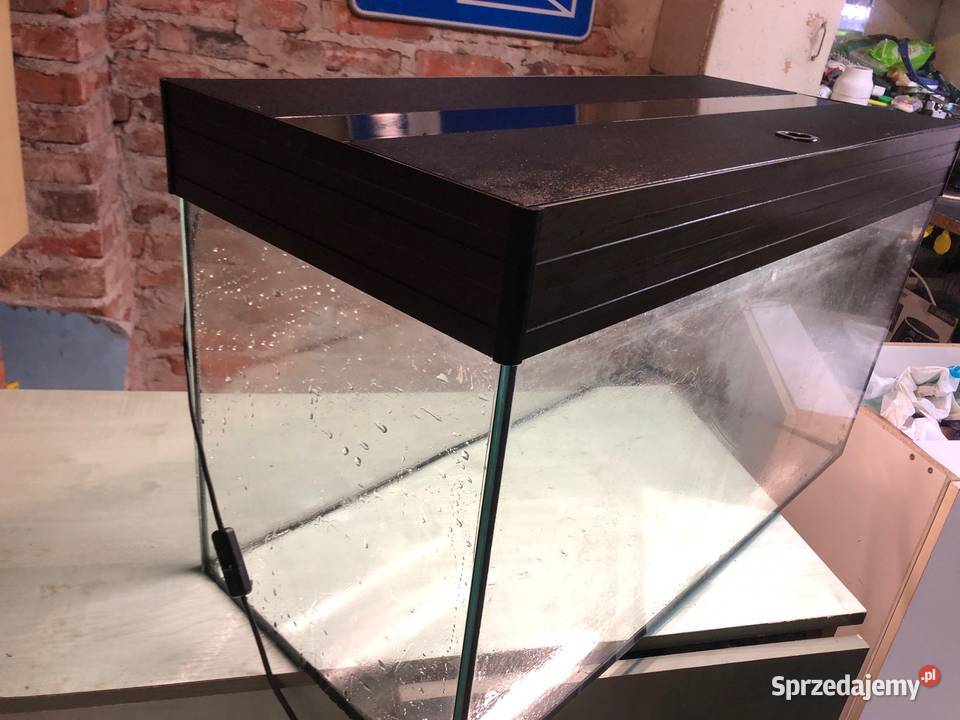 Akwarium 80x35x40 Alu pokrywa oświetlenie 112 L Justynów sprzedam