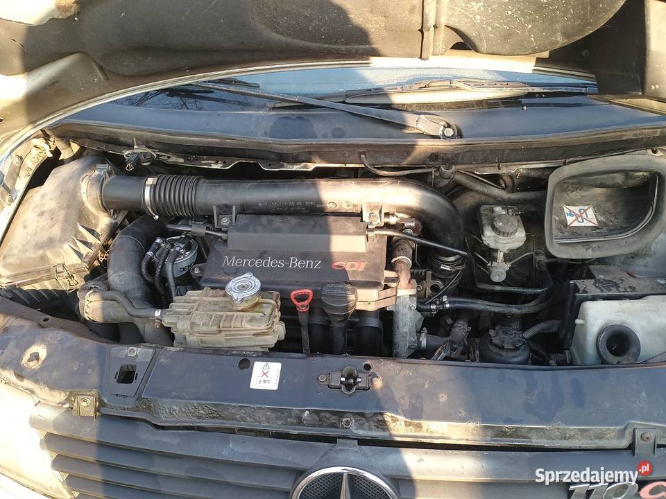 Mercedes Vito W638 uszkodzony Boksycka