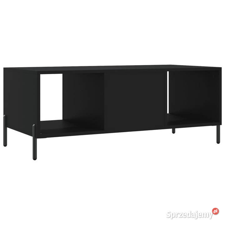 Stolik kawowy czarny 102x50x40 materiał Warszawa sprzedam