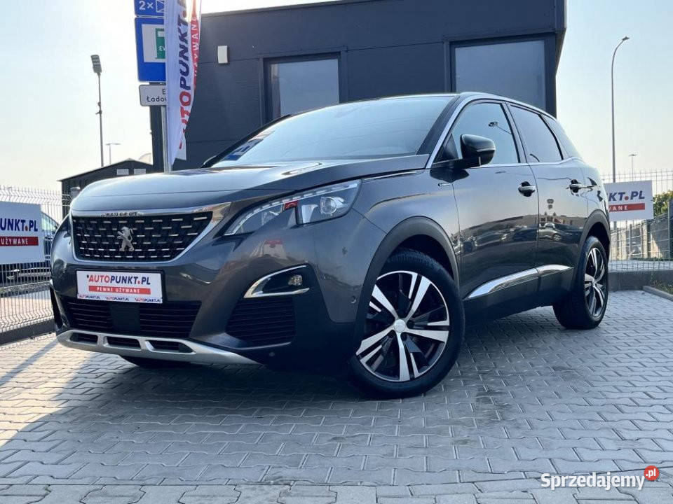 Peugeot 3008, 2018r. || Fv23% || Gwarancja Przebiegu || bezwypadkowy