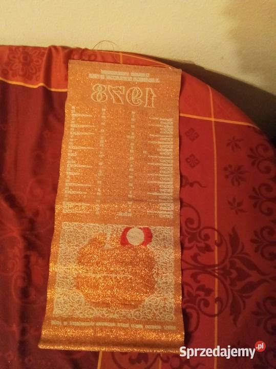 Kalendarz 1978 Łódzki ratusz PRL mazowieckie Warszawa