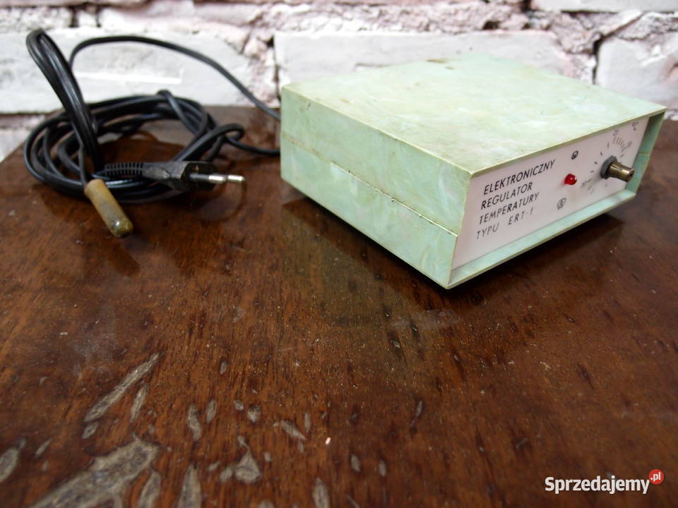 Elektroniczny regulator temp ERT1 produkcja PRL łódzkie Łódź