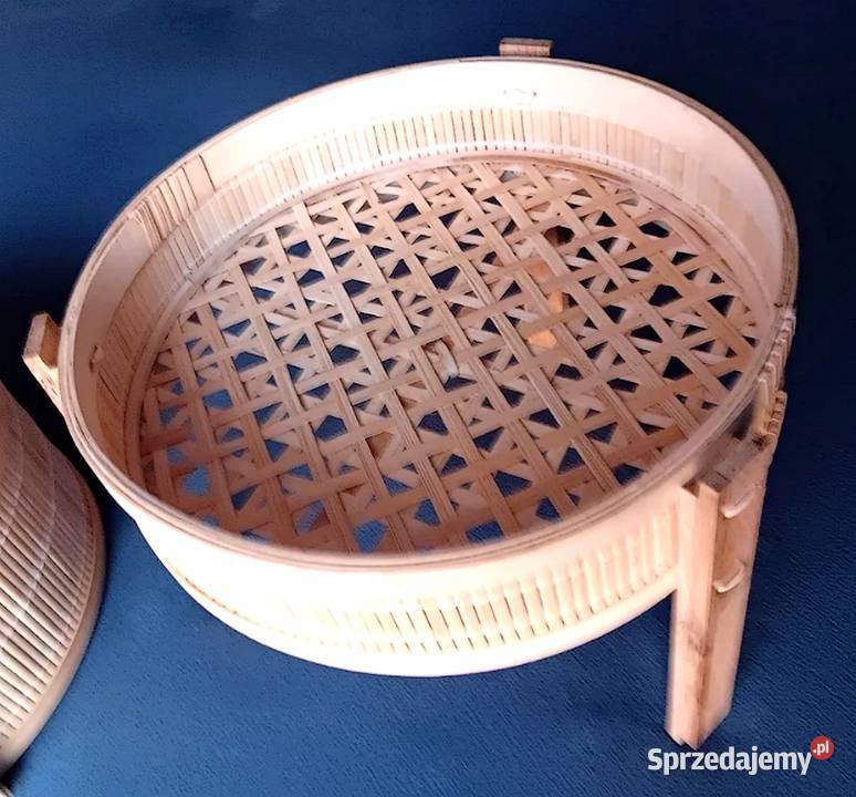 IKEA Kanelmott Kosz na owocewarzywa bambus Nowy beżowy Pozostałe Opole