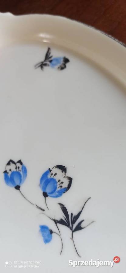 Patera KPM Krister Royal Ivory Niebieskie kwiaty sprzedam