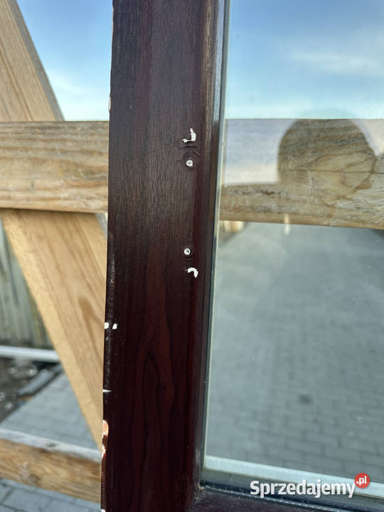 OKNA KacprzaK Witryna 75X214 FIX Używany PCV Budowa mazowieckie Siedlce