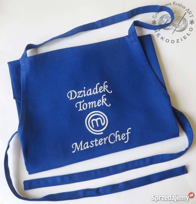 Fartuch z HAFTEM imieniem PREZENT na DZIEŃ BABCI Toruń