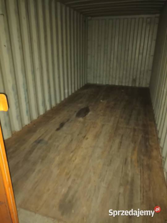 Kontener morski budowlany 20DV 6 metrowy używany Kalisz