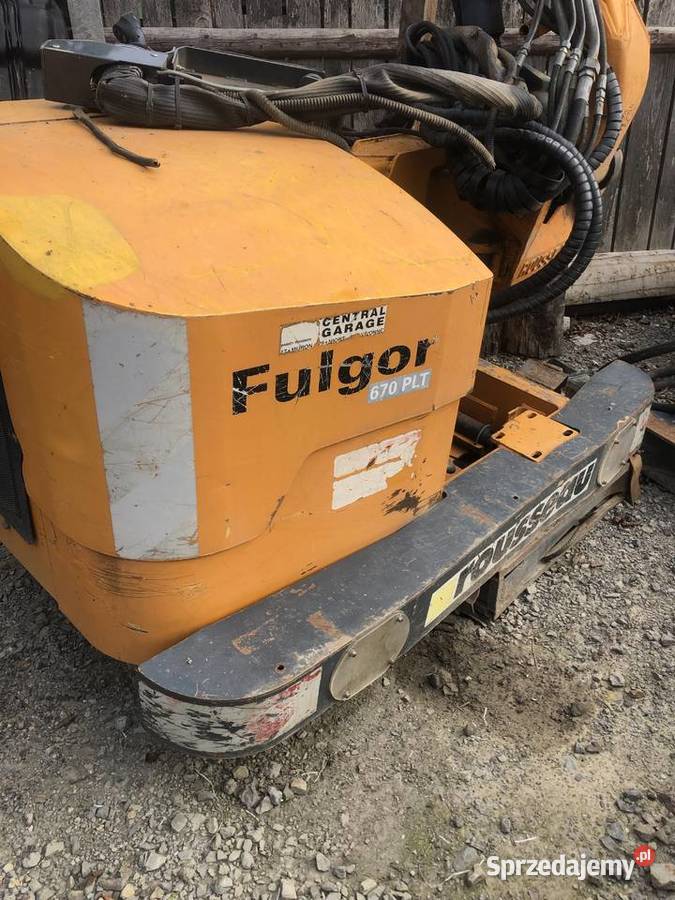 Kosiarka bijakowa na wysięgniku