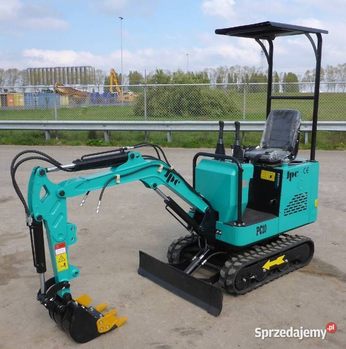 Mini koparka JPC PC10 1 ton Diesel 12 małopolskie Kraków sprzedam