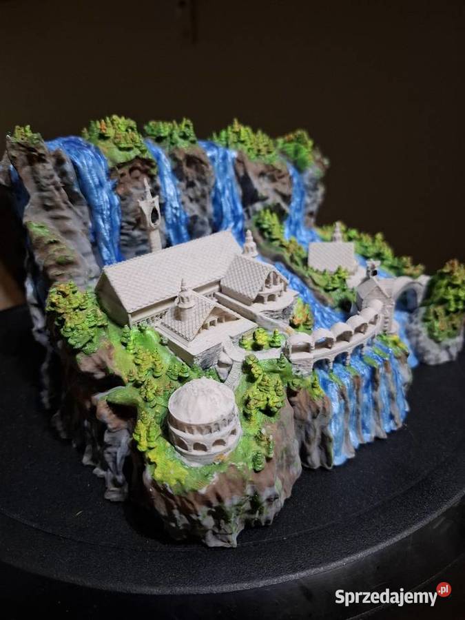 Model fantasy Rivendell Imladris makieta 3D