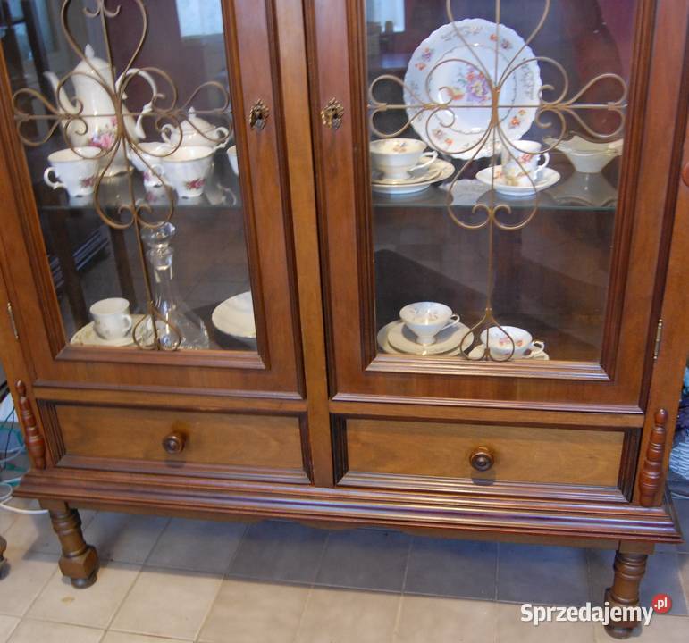 Stylowa witryna biblioteczka Lublin